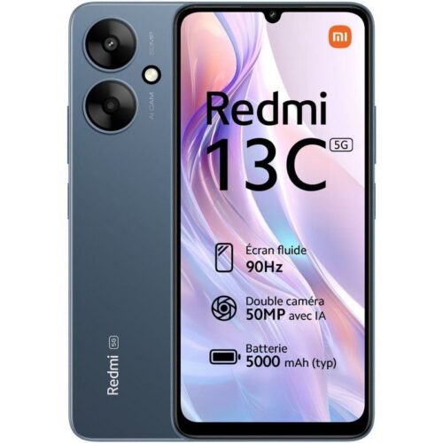art_xia-sp20redmi2013c205g204-12820bl_1 Smartphone Xiaomi Redmi 13C 4GB/ 128GB/ 6.74"/ 5G/ Azul