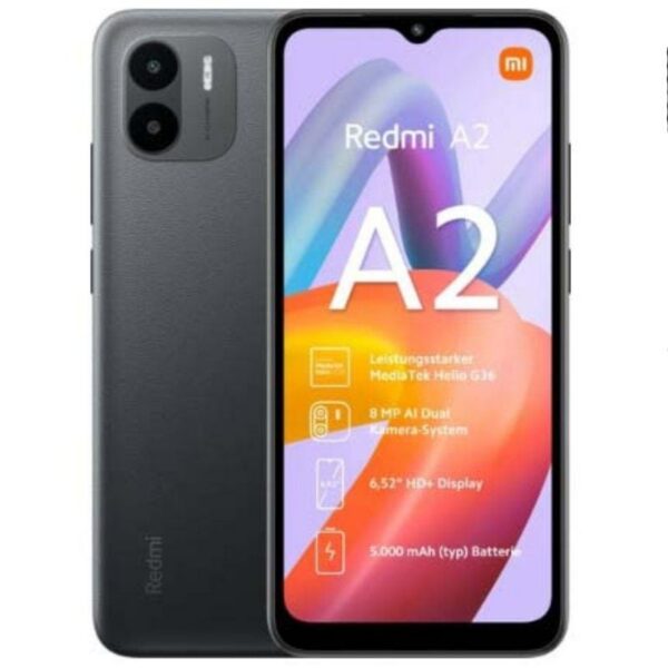 art_xia-sp20redmi20a2202-3220bk_1 Smartphone Xiaomi Redmi A2 2GB/ 32GB/ 6.52"/ Negro