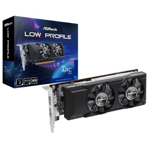 art_asr-gf20arc20a31020lp204g_1 Tarjeta Gráfica AsRock Intel Arc A310 Perfil Bajo/ 4GB GDDR6/ Compatible con Perfil Bajo
