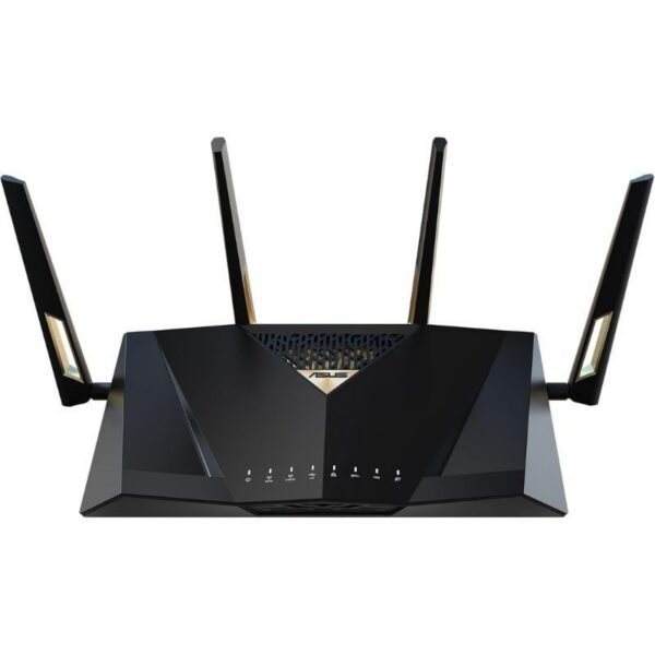 Router Inalámbrico Asus RT-BE88U/ WiFi 7/ 7200Mbps/ 2.4GHz 5GHz/ 4 Antenas/ WiFi 802.11be/ax/ac/n/a/ - n/b/g