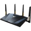 Router Inalámbrico Asus RT-BE88U/ WiFi 7/ 7200Mbps/ 2.4GHz 5GHz/ 4 Antenas/ WiFi 802.11be/ax/ac/n/a/ - n/b/g