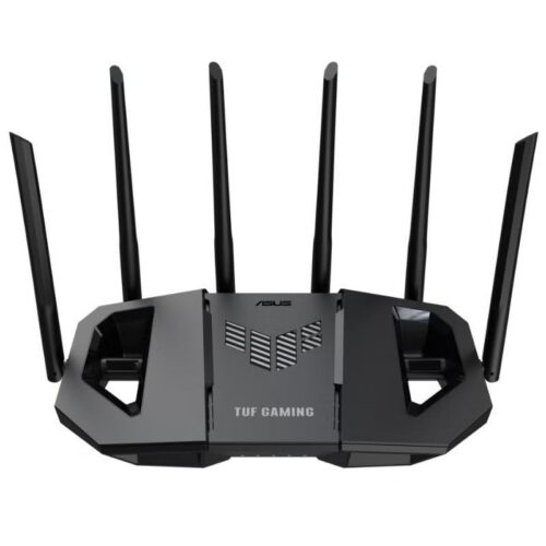 art_asu-rou20tuf-be6500_1 Router Inalámbrico 5G Móvil Asus TUF Gaming BE6500/ WiFi 7/ 6500Mbps/ 2.4GHz 5GHz/ 6 Antenas/ WiFi 802.11be/ax/ac/n/a/ - n/b/g