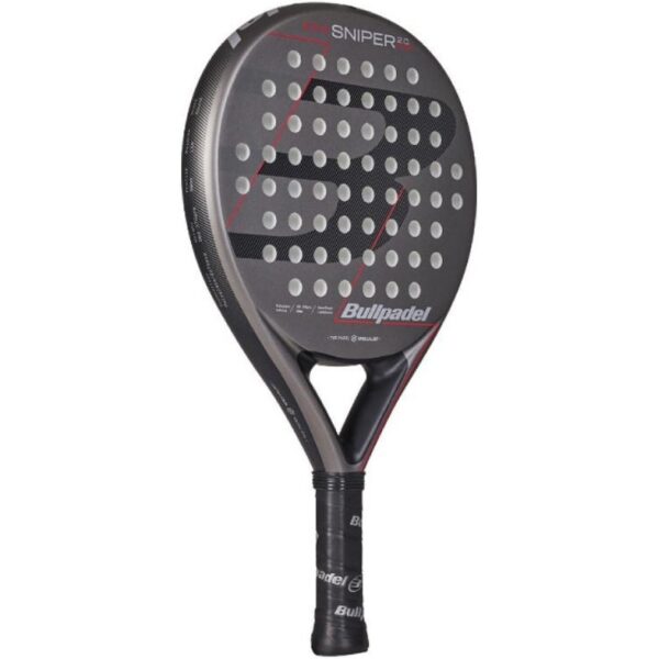 art_bup-pala20pad20snp220ctr202620gy_2 Pala de Pádel Bullpadel Sniper 2.0 Control 2026/ Gris y Roja