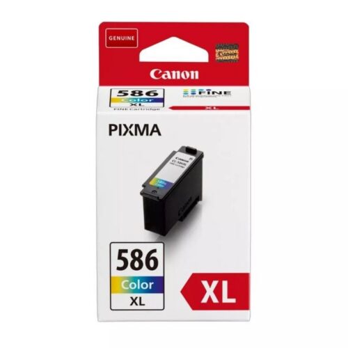 art_can-cl-586xl20tri_1 Cartucho de Tinta Original Canon CL-586 XL Alta Capacidad/ Tricolor