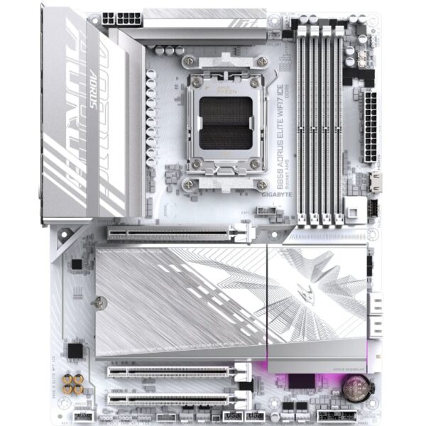 art_gig-pb20b85020a20elite20wf720ice_2 Placa Base Gigabyte B850 AORUS ELITE WIFI7 ICE Socket AM5/ DDR5/ PCIe 5.0
