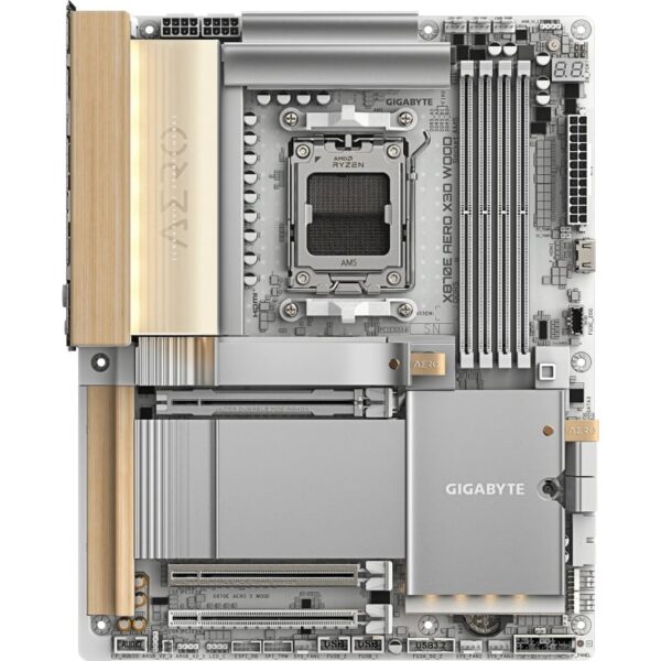 art_gig-pb20x870e20aero20x20wood_2 Placa Base Gigabyte B850 AORUS ELITE WIFI7 ICE Socket AM5/ DDR5/ PCIe 5.0