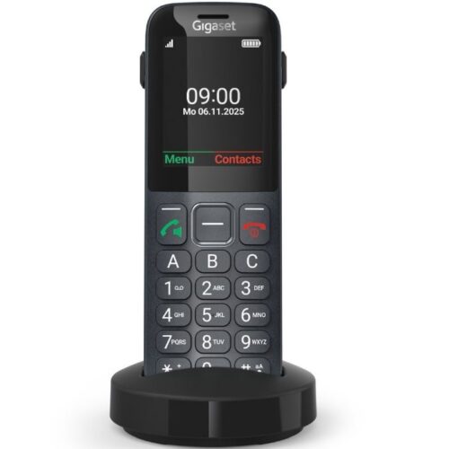 art_giga-tel20comf2060020sim20bk_1 Teléfono Inalámbrico Gigaset Comfort 600 SIM/ Negro