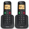 Teléfono Inalámbrico Gigaset Elemental 400 DUO/ Negro