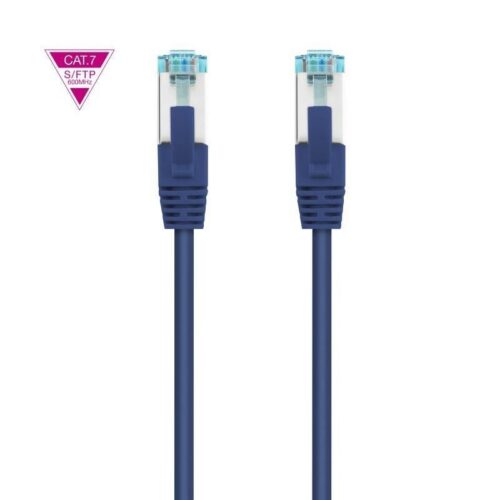 art_nan-cab20102020201700-l25-bl_1 Cable de Red RJ45 SFTP Nanocable 10.20.1700-L25-BL Cat.7/ 25cm/ Azul