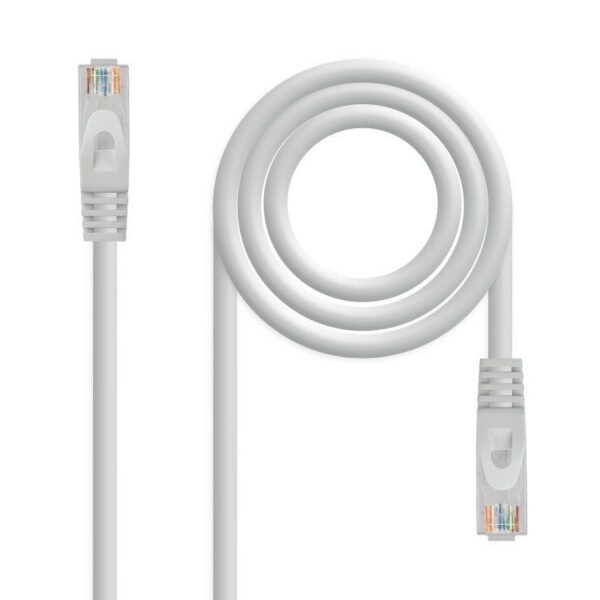 Cable de Red RJ45 UTP Nanocable 10.20.1800-L25 Cat.6A/ LSZH/ 25cm/ Gris
