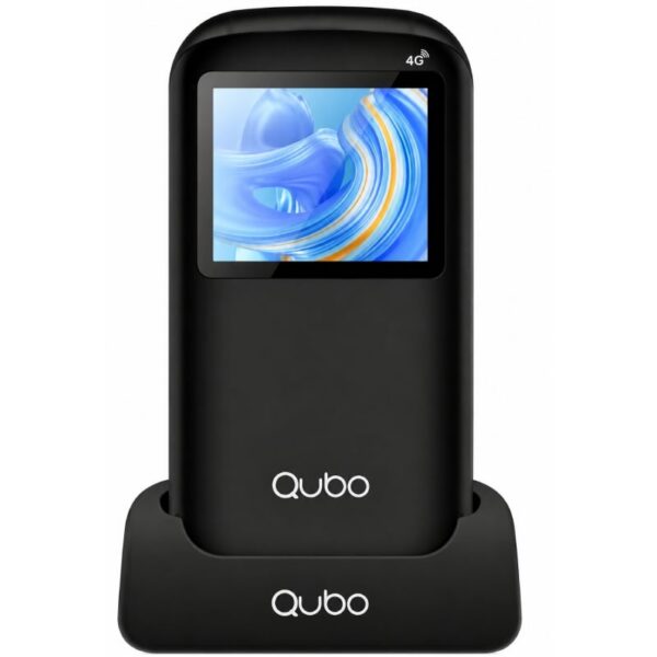 art_qub-tel20p-190bkc204g_1 Teléfono Móvil Qubo P-190BKC 4G para Personas Mayores/ Negro