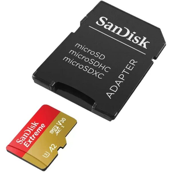 art_snd-microsd20sdsqxah064ggn6ma_2 Tarjeta de Memoria SanDisk Extreme 64GB microSD XC UHS-I con Adaptador/ Clase 10/ 170MBs