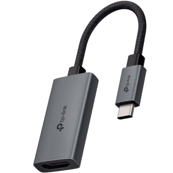 art_tpl-adp20ua520c_1 Conversor HDMI 4K 60Hz TP-Link UA520C/ HDMI Hembra - USB Tipo-C Macho/ 10cm/ Gris