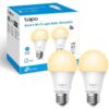 art_tpl-bom20tapo20l510e202u_2 Bombilla Inteligente TP-Link Tapo L510E/ Casquillo E27/ 8.7W/ 806 Lúmenes/ 2700K/ Pack 2