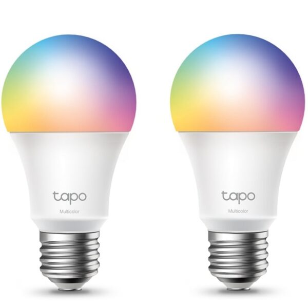 art_tpl-bom20tapo20tl13e202u_1 Bombilla Inteligente TP-Link Tapo TL13E/ Casquillo E27/ 8.3W/ 806 Lúmenes/ 2500 - 6500K/ Pack 2