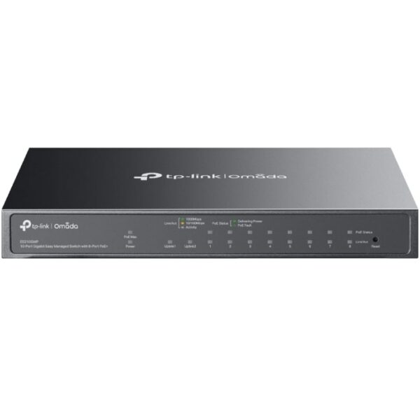 art_tpl-switch20es210gmp_1 Switch TP-Link Omada ES210GMP 10 Puertos/ RJ-45 10/100/1000/ PoE+/ SFP