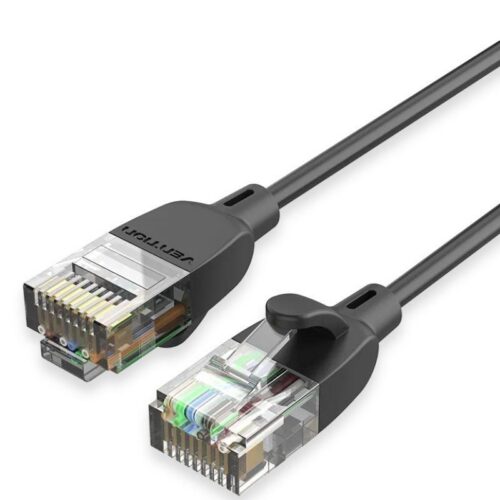 art_ven-cab20ibjbk_1 Cable de Red RJ45 UTP Vention IBJBK Cat.6A/ 8m/ Negro