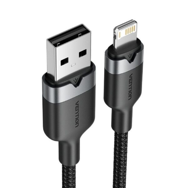 art_ven-cab20lanbh_2 Cable USB Lightning Vention LANBH/ USB Macho - Lightning Macho/ 480Mbps/ 2m/ Negro