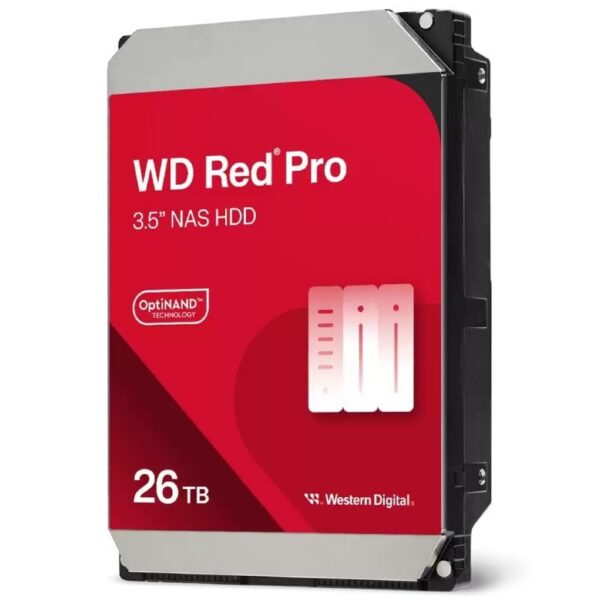 art_wd-hdd20rd20pro20nas2026tb_1 Disco Duro Western Digital WD Red Pro NAS 26TB/ 3.5"/ SATA III/ 512MB