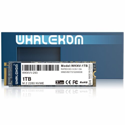 art_whal-ssd20wknv201tb_1 Disco SSD Whalekom WKNV 1TB/ M.2 2280 PCIe Gen3/ Full Capacity