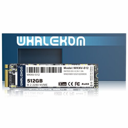 art_whal-ssd20wknv20512gb_1 Disco SSD Whalekom WKNV 512GB/ M.2 2280 PCIe Gen3/ Full Capacity