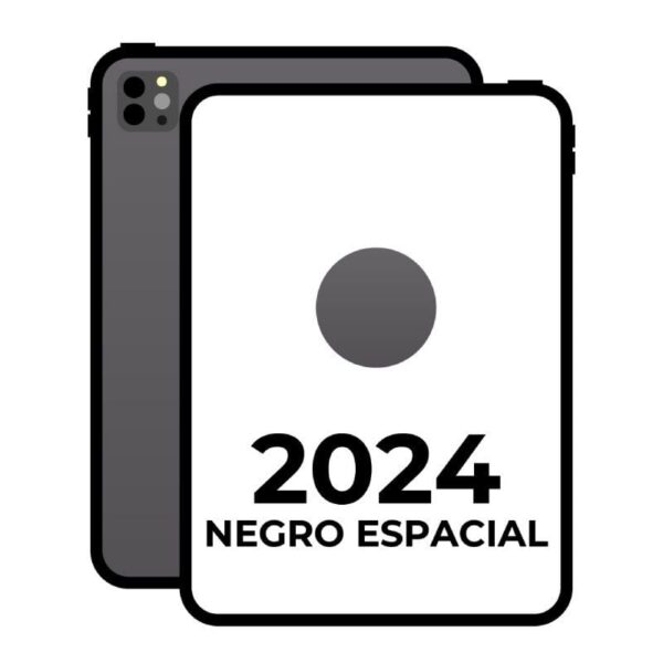 art_apl-ipad20pro20mvv83tybardera_1 Apple iPad Pro 11" 2024 5th Wifi/ M4/ 256Gb/ Negro Espacial