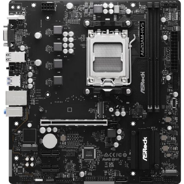art_asr-pb20a620am-hvs_2 Placa Base Asrock A620AM-HVS/ DDR5/ PCIe 4.0/ Socket AM5/ Micro ATX