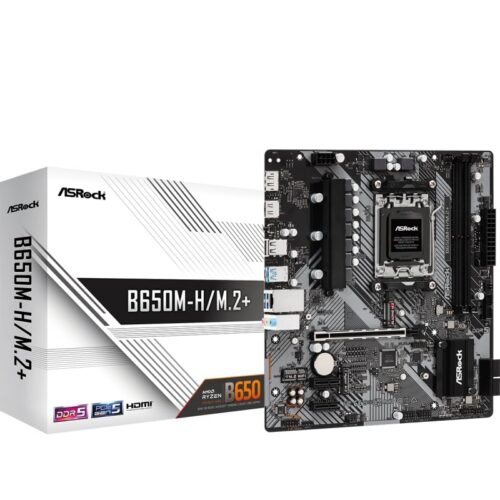 art_asr-pb20b650m-h20m220p_1 Placa Base Asrock B650M-H/M.2+/ DDR5/ PCIe 4.0/ Socket AM5/ Micro ATX