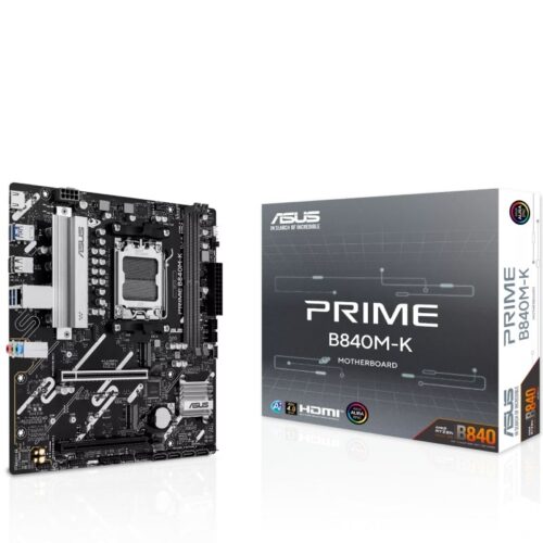 art_asu-pb20prime20b840m-k_1 Placa Base Asus Prime B840M-K Socket AM5/ DDR5/ PCIe 4.0/ Micro ATX