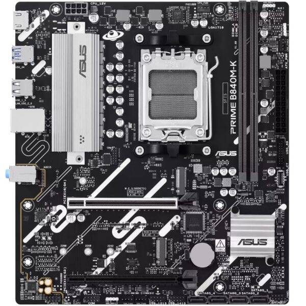 art_asu-pb20prime20b840m-k_2 Placa Base Asus Prime B840M-K Socket AM5/ DDR5/ PCIe 4.0/ Micro ATX