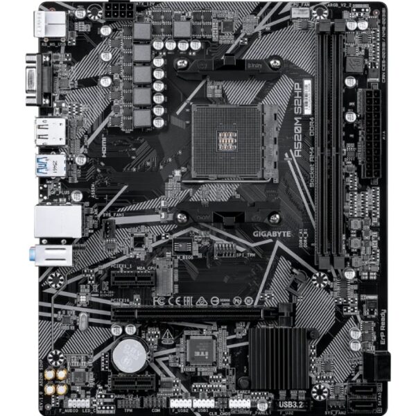 art_gig-pb20a520m20s2hp_2 Placa Base Gigabyte A520M S2HP Socket AM4/ DDR4/ PCIe 3.0/ Micro ATX