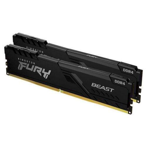 art_kin-fb20kf432c16bbk2201620v2_1 Memoria RAM Kingston FURY Beast 2 x 8GB/ DDR4/ 3200MHz/ 1.35V/ CL16/ DIMM