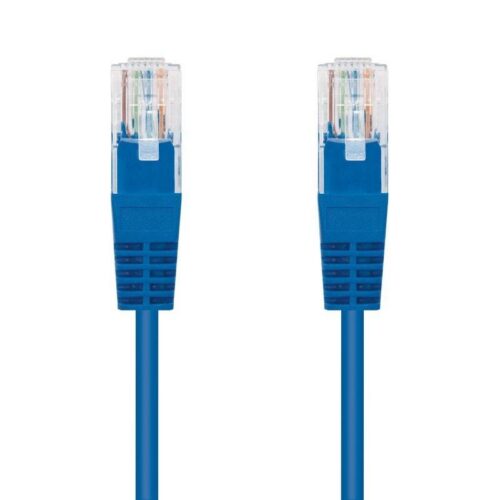 Cable de Red RJ45 UTP Nanocable 10.20.103-BL Cat.5e/ 3m/ Azul