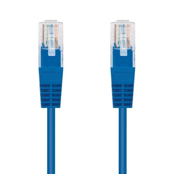 Cable de Red RJ45 UTP Nanocable 10.20.103-BL Cat.5e/ 3m/ Azul