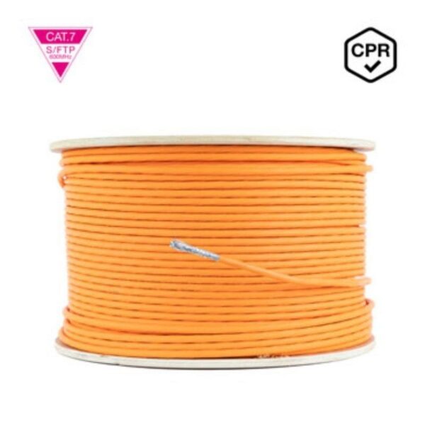 art_nan-cab20102020201700-305_2 Bobina de Cable SFTP PIMF AWG23 Nanocable 10.20.1700-305 Cat.7/ 305m/ Naranja