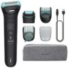 art_phpae-cor20bg74702015_1 Cortabarbas Philips Body Groomer 7000 Series BG7470/15/ con Batería/ 5 Accesorios