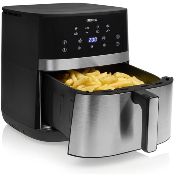 art_prin-pae-fre20182474_2 Freidora por Aire Airfryer / Sin Aceite Princess DualHeat 182474/ 2300W/ Capacidad 7L