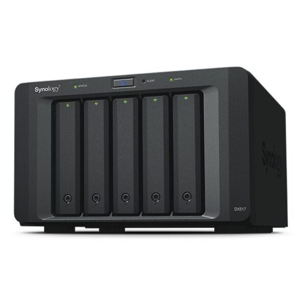 art_syn-nas20dx517_1 Unidad de Expansion Synology UNIT DX517/ 5 Bahías 3.5"- 2.5"/ Formato Torre
