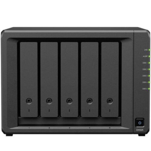 NAS Synology RackStation DX525/ 5 Bahías 3.5"-2.5"/ Formato Rack