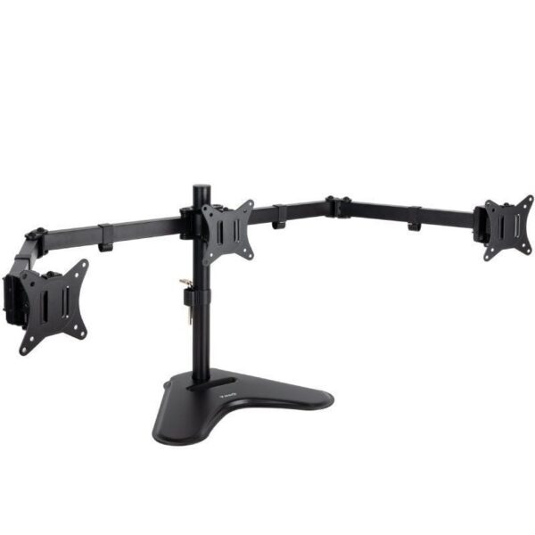 art_too-soporte20db1704tn-b_1 Soporte de Sobremesa para 3 Monitores TooQ DB1704TN-B/ Giratorio/ Inclinable/ hasta 7kg