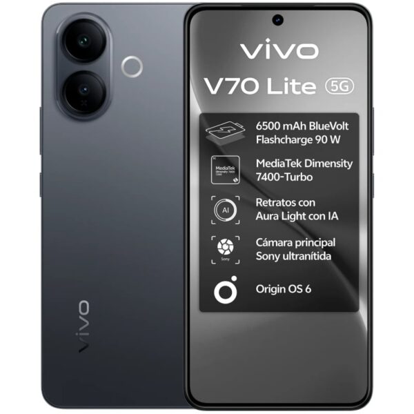 art_vivo-sp20v7020li205g206-12820bk_1 Smartphone Vivo V70 Lite 6GB/ 128GB/ 6.77"/ 5G/ Negro