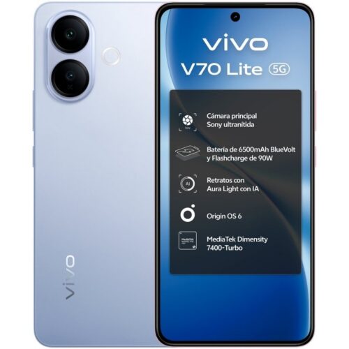 Smartphone Vivo V70 Lite 6GB/ 128GB/ 6.77"/ 5G/ Azul