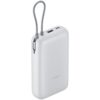 Powerbank 20000mAh Xiaomi Power Bank Integrated Cable/ 22.5W/ Blanco/ Incluye Cable USB Tipo-C