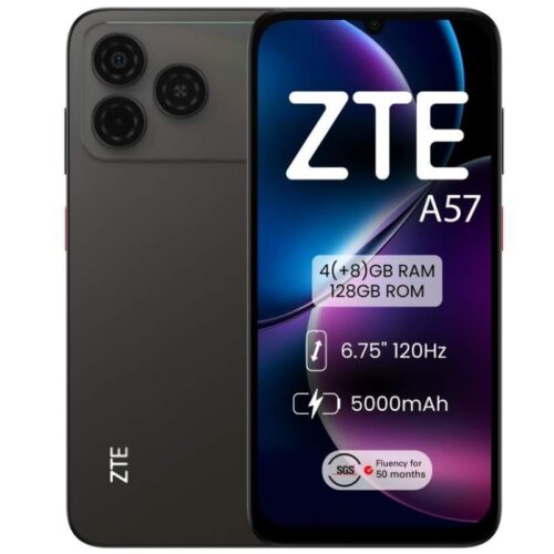 art_zte-sp20a57204-12820bk_1 Smartphone ZTE A57 4GB/ 128GB/ 6.75"/ Negro